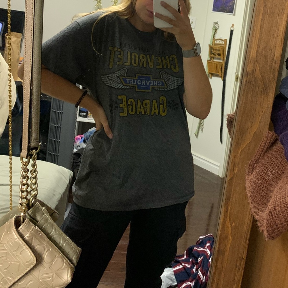 Chevrolet t shirt in a size large